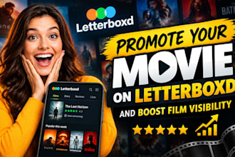 promote your movie on letterboxd and boost film visibility
