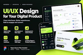 turn your saas idea into a premium figma UI UX design