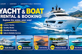 build yacht rental, boat rental, yacht booking and pontoon rental website