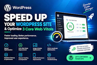 optimize your wordpress homepage for speed and 3 core web vitals