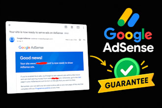 design your niche website for guaranteed google adsense approval