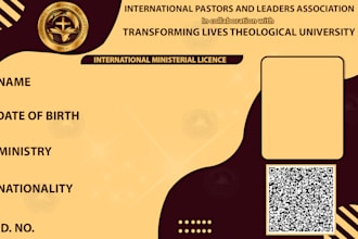 design luxury ministry id card, church id card, certificates, and book covers