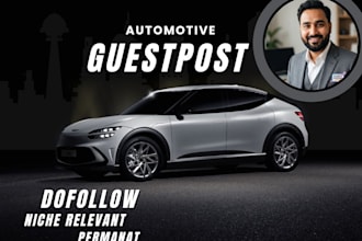 automotive guest post with vehicle niche backlinks