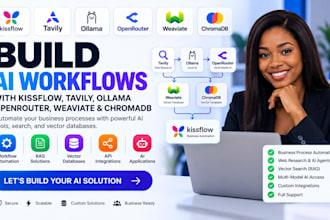 build kissflow, tavily, ollama, openrouter, weaviate and chromadb