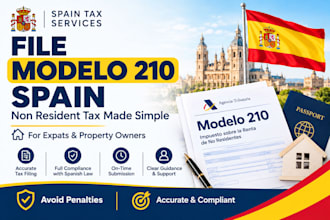 file spain modelo 210 non resident tax return for expats