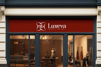 design a luxury fashion brand style guide, apparel identity and beauty logo