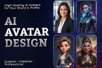 create custom ai avatars profile pictures and characters