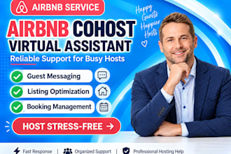 be your airbnb cohost virtual assistant and optimize your listing