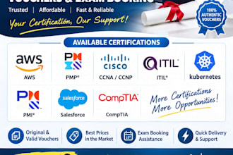 provide any kind of voucher for any exame