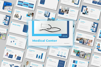 design healthcare presentation medical research slides clinical pitch deck ppt