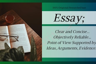write clear, concise, and objectively reliable essays