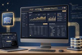 build a PHP mysql website with database functionality