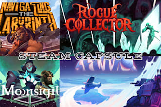 design steam capsule art steam capsule banner steam game key art