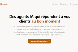 build a custom ai chatbot and voice agent for your restaurant