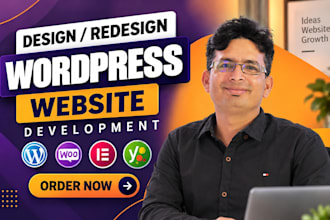design wordpress website, corporate wordpress website, cutom website development