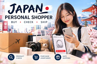 buy and ship items from japan as your personal shopper