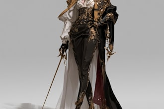 design original character concept art
