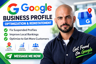 setup your google my business gmb profile and optimize it