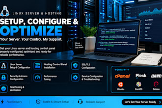 configure, and optimize your linux server and hosting control panel
