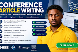 help with ieee conference paper writing and  publication