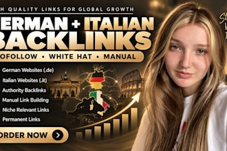 build UK de fr nl US backlinks for website authority