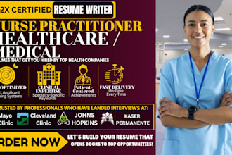 write a professional ats nurse practitioner resume