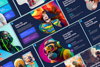 design or redesign lmprove powerpoint presentation, pitch deck or canva PPT