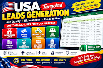 provide premium USA elderly leads, sweeps leads and mega millions leads, leads