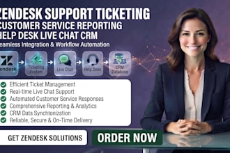 do zendesk support ticketing customer service reporting help desk live chat CRM