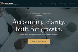 design squarespace accountant website accounting firm cpa bookkeeping website