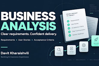 analyze business requirements and create functional requirements