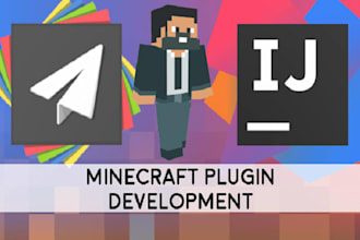 develop custom minecraft plugins for spigot paper bukkit fabric forge