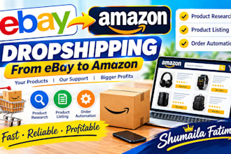 do amazon to ebay dropshipping hot listings