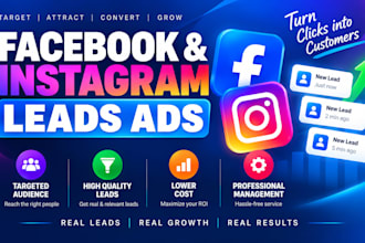 create facebook lead generation ads for your business, meta