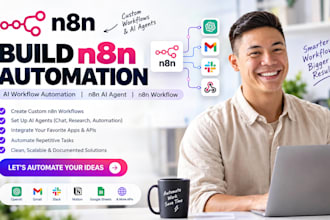 build n8n automation, ai workflow automation, n8n ai agent, n8n workflow