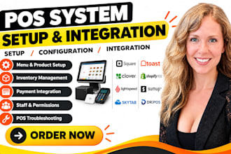 square pos setup toast pos, clover pos, shopify pos dripos lightspeed pos