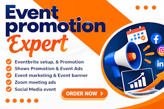 event promotion, ticket sales, webinar, concert, shows eventbrite marketing