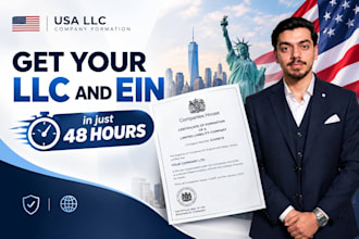 register US llc and ein in 48 hours