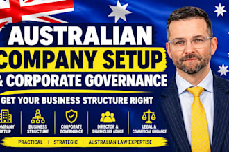 advise on australian company setup and corporate governance