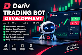 develop a custom deriv trading bot for automated trading