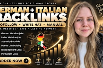 create manual authority backlinks from european US domains