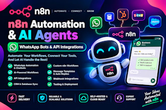 build whatsapp automation, chatbots, API integration