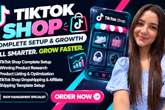 do tiktok shop dropshipping, setup USA tiktok shop for sales