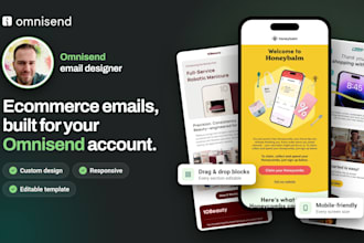 design a professional omnisend email template