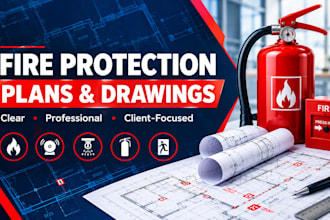 design clear fire safety fire protection drawings