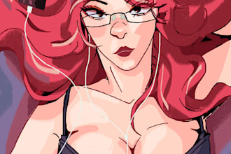 create illustrations and visual design