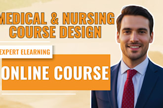 design a medical or nursing course curriculum and lesson plan