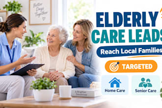 elderly care leads home care senior living caregiver services elderly care leads