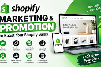 shopify marketing and promotion to boost your shopify sales