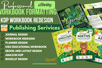 workbook redesign kids educational workbook design ingram spark indesign kdp